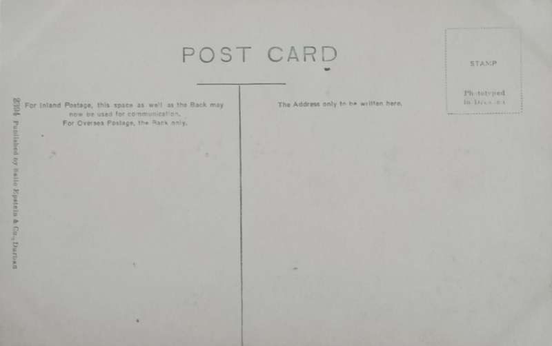 Vintage Post card - South Africa - La Rochelle Johannesburg