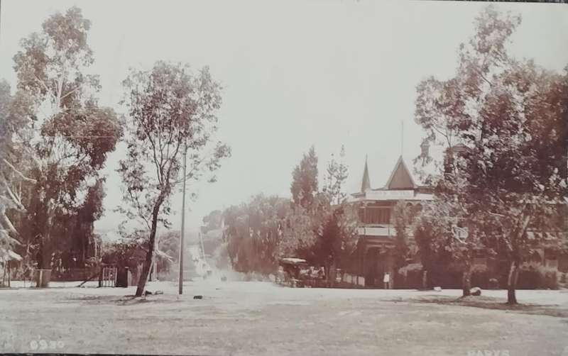 Vintage Post card - South Africa - Parys (showing Parys Hotel)