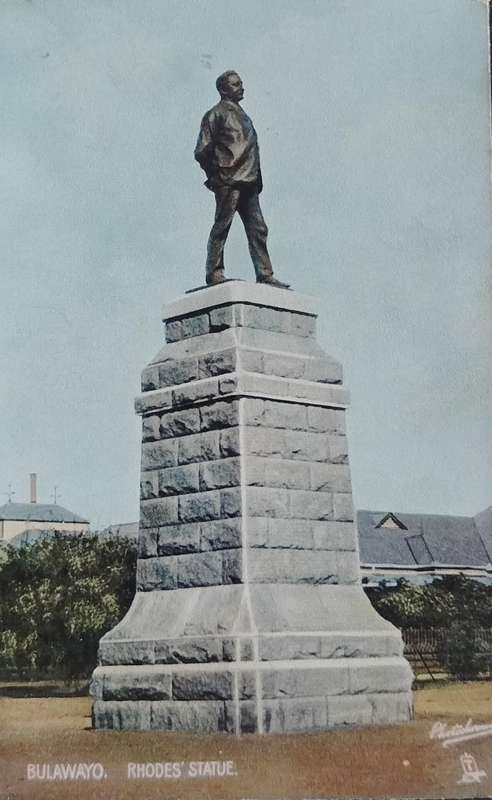 Vintage Post card - Rhodesia - Bulawayo (Rhodes Statue) - Tuck's