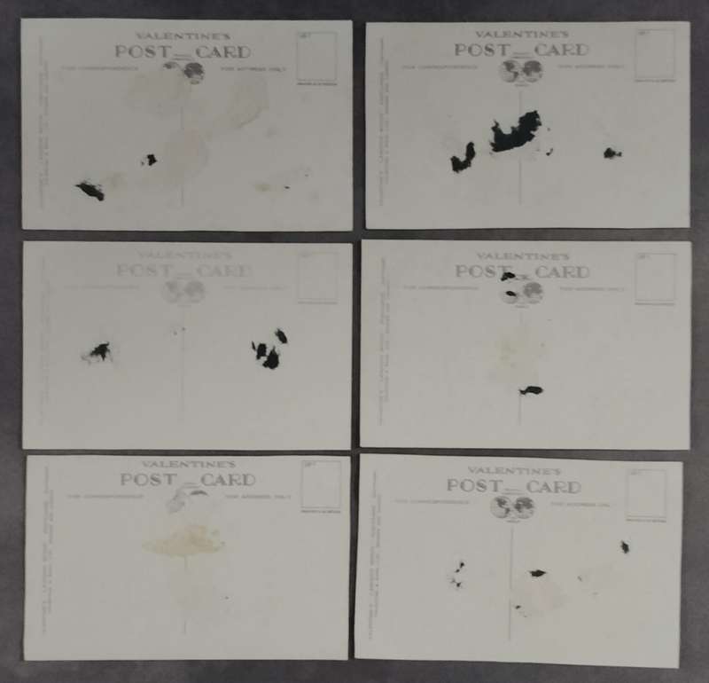 Unique postcard collection - Lawson Wood's "Gran-Pop" series (Valentine's Post Cards) x 80 cards