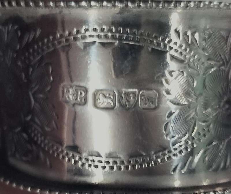 Chester silver napkin rings - 22.7g (13)