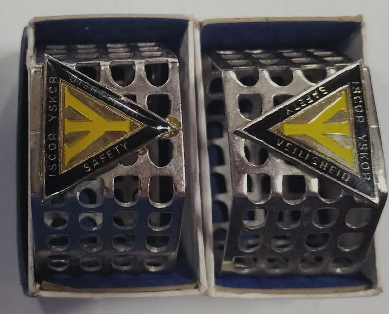 Iscor / Yskor napkin rings (set of 2 - boxed)