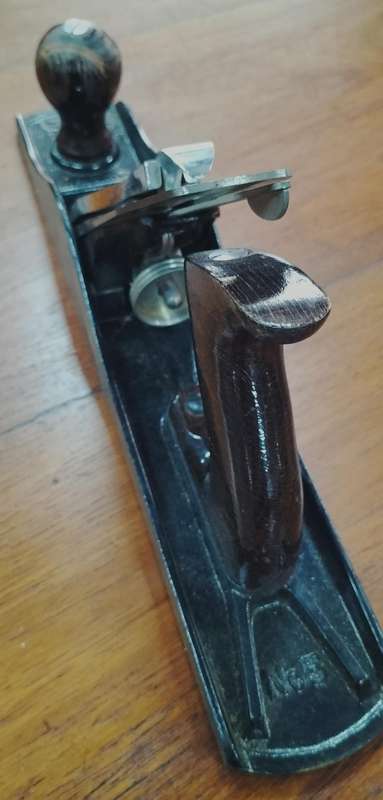 Vintage Stanley Wood Plane No 5 (Boxed)