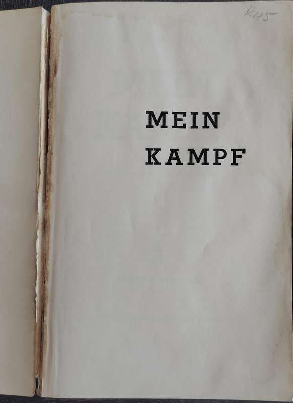 Mein Kampf - Adolf Hitler (1971) - English translation