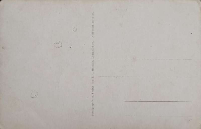 German South West Africa mining post card - hand coloured