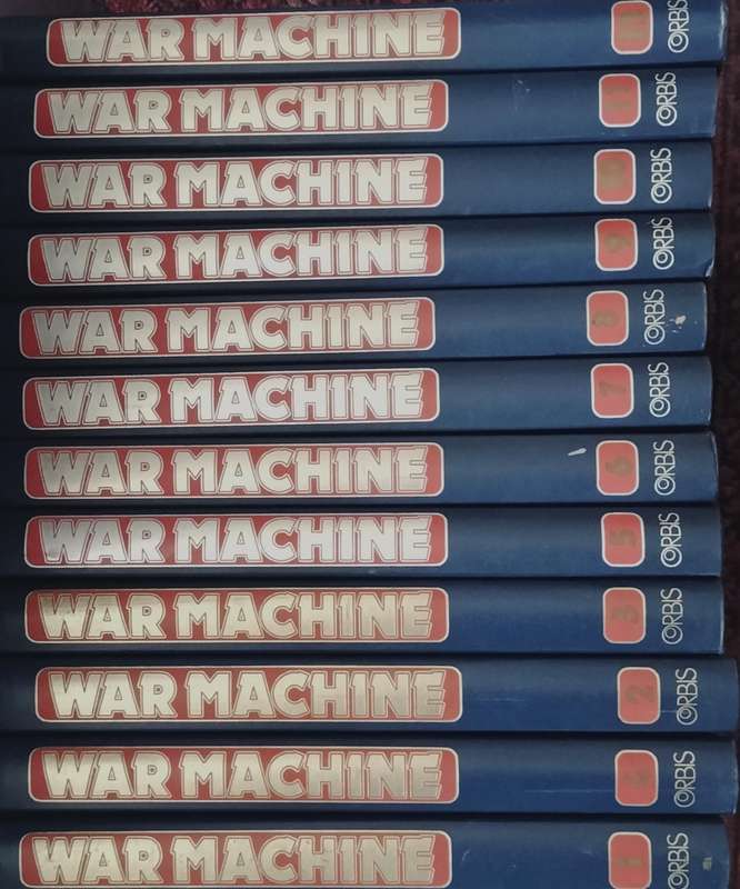 War Machine by Orbis (Complete set of 144 magazines bound in 12 volumes)