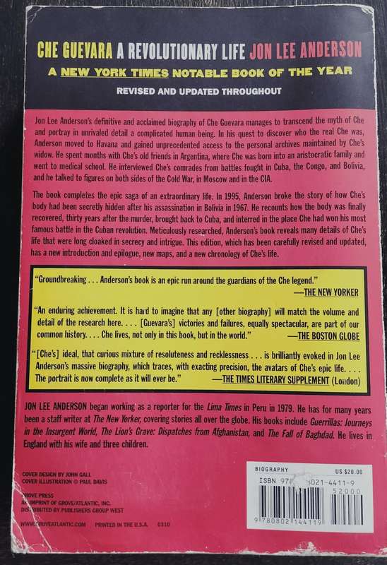 Che Guevara - A Revolutionary life - Revised edition (Anderson - 2010)