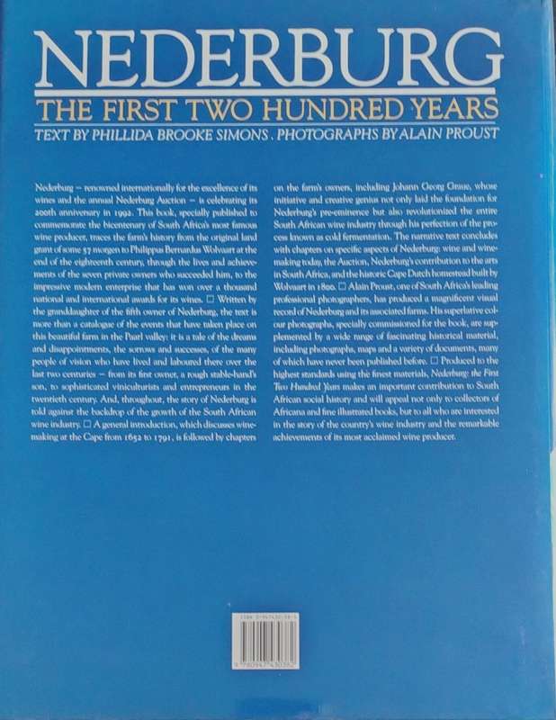 Nederburg - the first two hundred years (1992) - cased