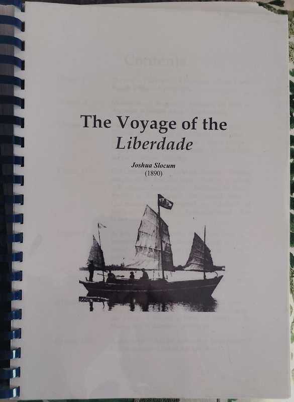 The Voyage of the Liberdade (Slocum - 1890). Ring bound reprint