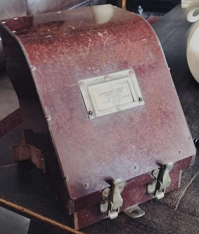 Boxed Bubble Sextant MK 1XA - World War 2 aircraft