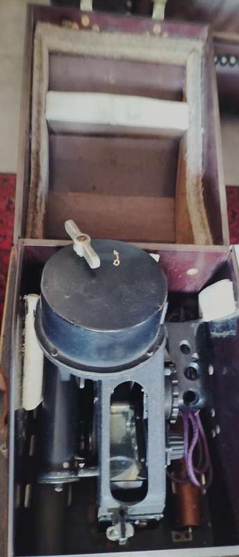 Boxed Bubble Sextant MK 1XA - World War 2 aircraft