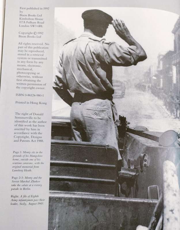 Monty - a biography of Field Marshal Montgomery (Somerville 1992)