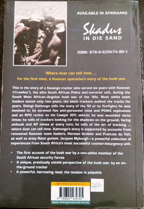 Shadows in the sand - A koevoet tracker's story of an insurgency war (Kamongo 2011)