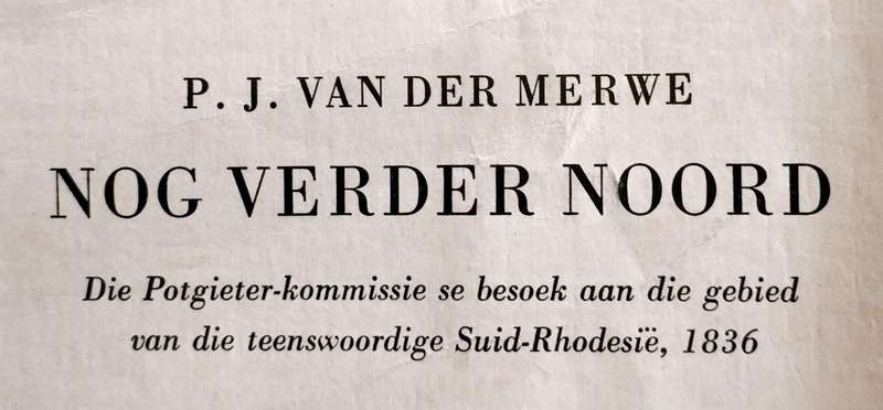 Nog verder Noord (van der Merwe 1962)