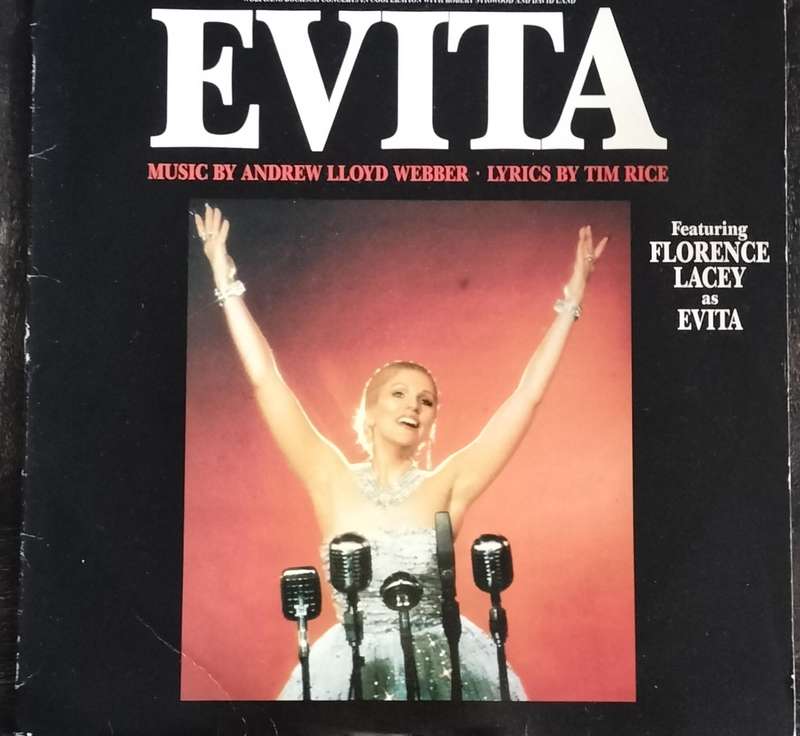 Vintage LP / Record / Vinyl - Evita - highlights of original Broadway production