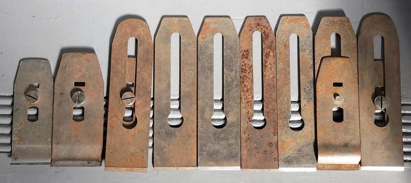 Vintage wood plane parts/components (X9)