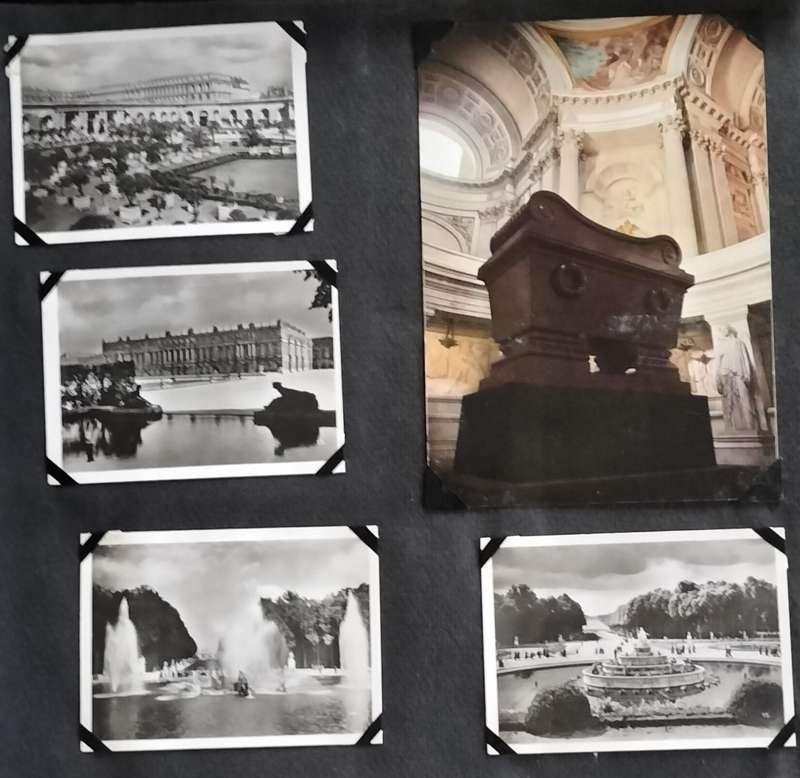 Destructed post card / photo album - European scenes (180+)