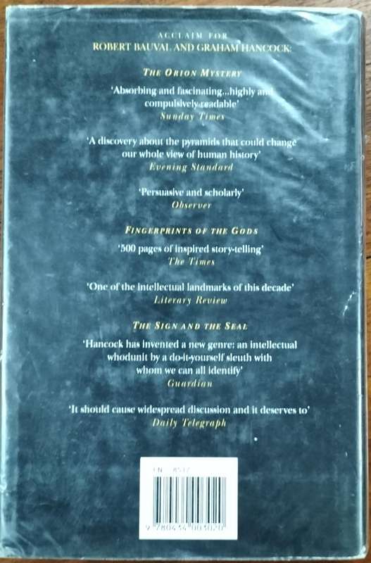 Keeper of Genesis - A quest for the hidden legacy of mankind (Bauval & Hancock - 1996)