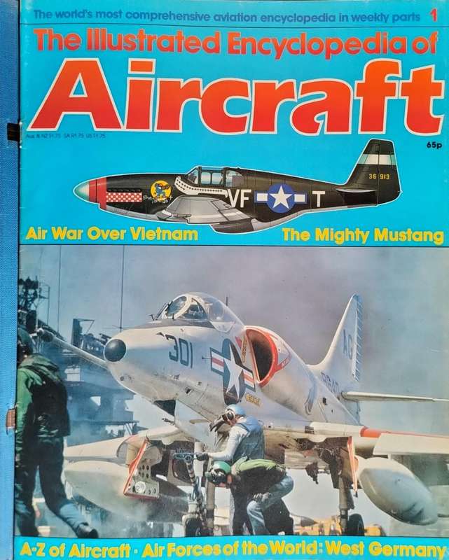Illustrated Encyclopedia of Aircraft - Orbis (weekly issues - No 1 to 178 bound in 12 volumes)