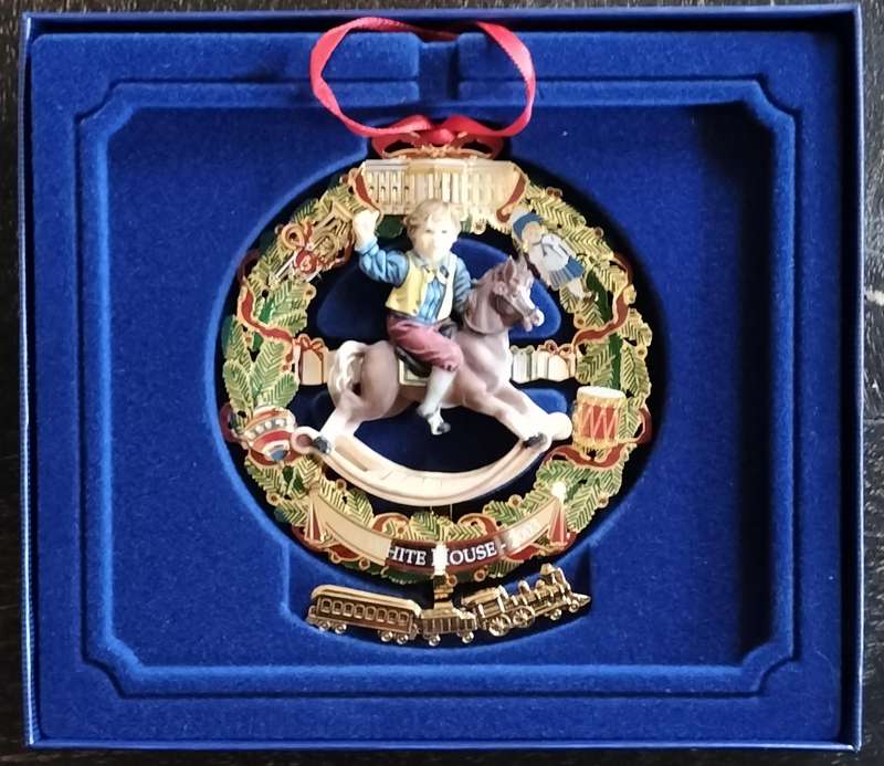 Americana - The White House Historical Association Christmas Ornament 2003