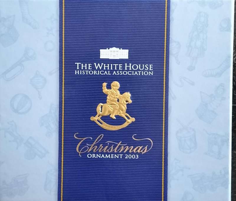 Americana - The White House Historical Association Christmas Ornament 2003