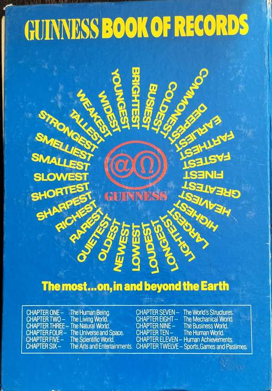 Guinness book of Records - 1981 Edition