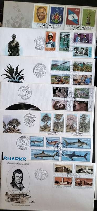 Ciskei FDC's (x 18) - No 1 to 1.15