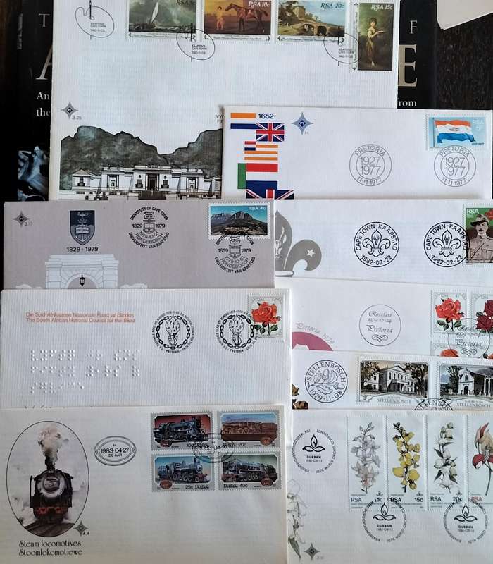 South Africa FDC (x 29) - series 3 & 4 mix
