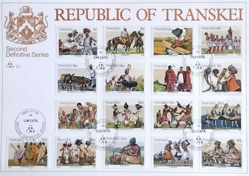 Transkei - 2nd definitive series FDC