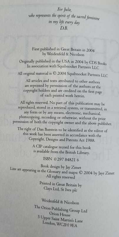 Secrets of the Code - the unauthorised guide to the mysteries behind the Da Vinci Code(Burstein2004)
