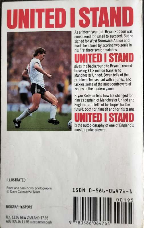 United I stand - Story of one of football's most popular players (Robson - 1984)