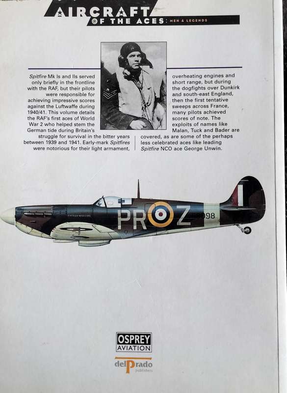 The legendary spitfire Mk I/II 1939-41