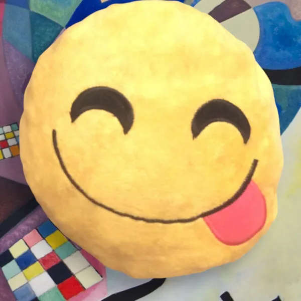 Combo 2pc Emoji Cushion Plus Emoji Ceramic Money Box