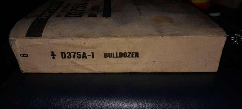 Komatsu Bulldozer D375A-1 Parts book
