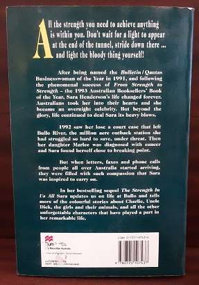 BOOKS -  The Strenght in us All , Sara Henderson