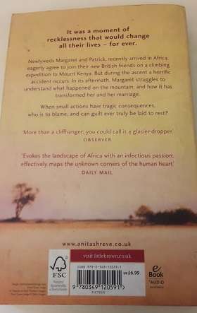 Book :   A Change of Attitude - Anita Shreve