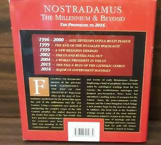 BOOK - Nostradamus  The Millenium and Beyond