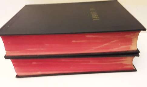 Book : Die Bybel deel 1 en 2  met verklarende aantekeninge 1958