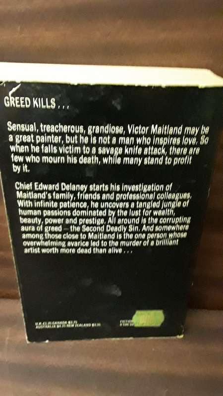 Book - The Second Deadly Sin , Lawrence Sanders