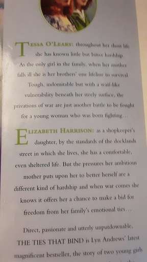 BOOKS -  The Ties that Bind , Lyn Andrews