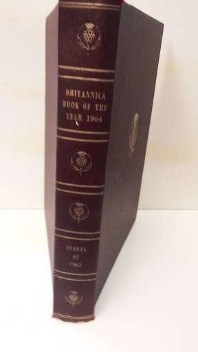 Books -  Book of the Year 1964 , Events of 1963 - Britannica
