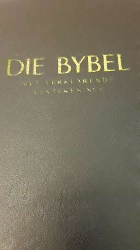 Book : Die Bybel deel 1 en 2  met verklarende aantekeninge 1958