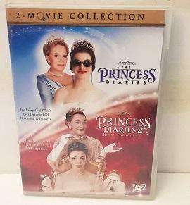 DVD movie  :  The Princess Diaries  and 2 - 2 disc