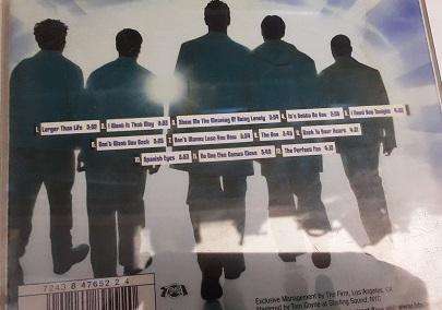 CD Music - Backstreet Boys , Millennium