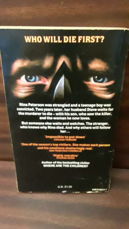 Book -  A Stranger is Watching , Mary Higgins Clark