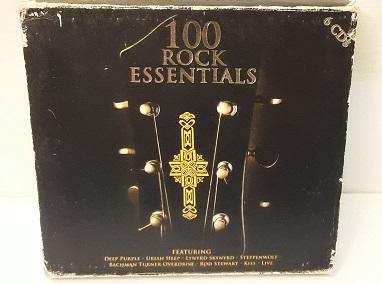 CD Music - 100 Rock Essentials - 6 Disc