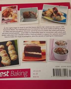 Book : Autumnal Bakes made easy , in colour