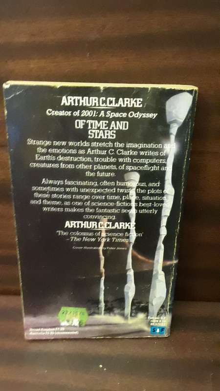 Book -  Of Time and Stars , Arthur C Clarke