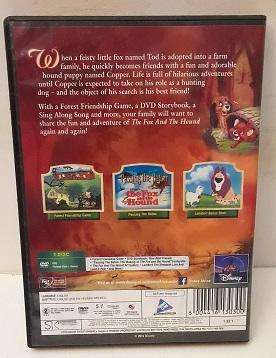 DVD movie  : The Fox and the Hound