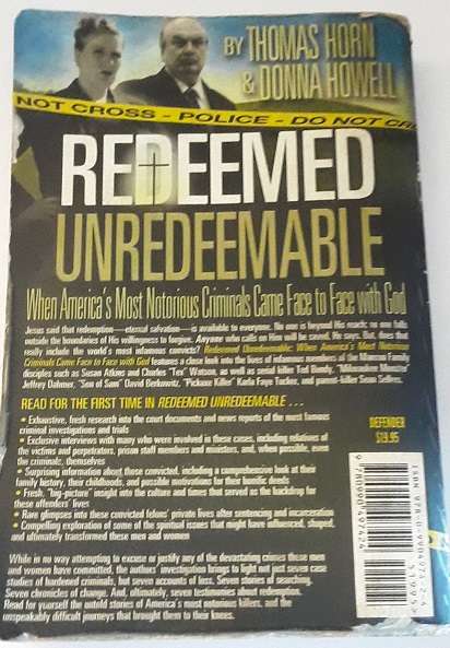 Books :  Redeemed Unredeemable - Thomas Horn